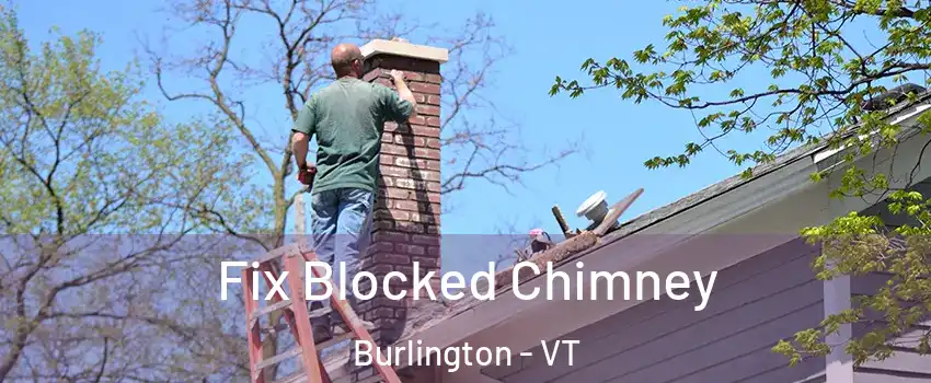  Fix Blocked Chimney Burlington - VT